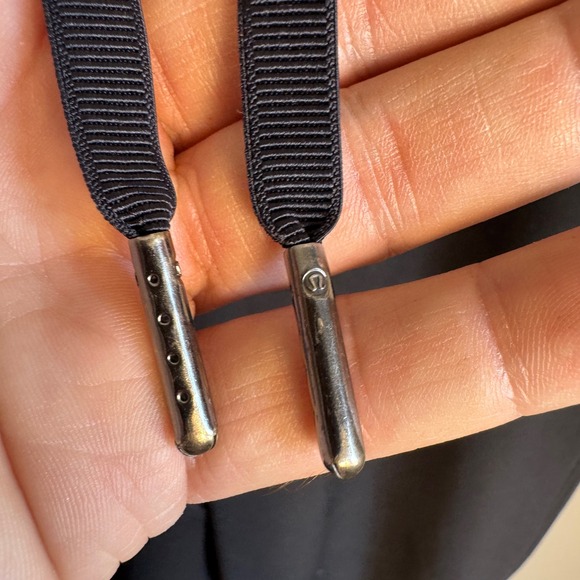 Lululemon On The Fly Pant Woven Black Women's 6 Drawstring Athletic Activewear - Picture 4 of 11